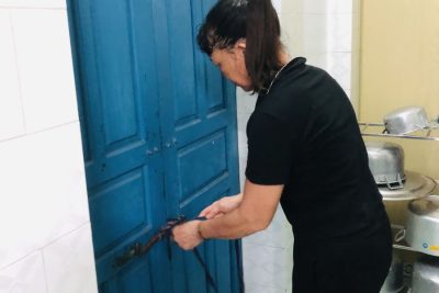 TRƯỜNG MẦM NON MỸ TRUNG CHỦ ĐỘNG THỰC HIỆN CÁC CÔNG TÁC PHÒNG, CHỐNG BÃO ️